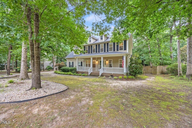 618 Durwood Dr, Raleigh, NC 27603 - colonial home with a porch