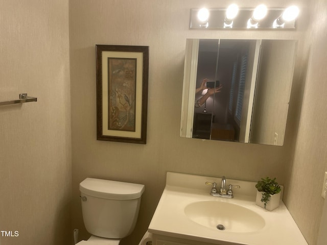 1913 Rendall St, Burlington, NC 27215 - bathroom with toilet and vanity