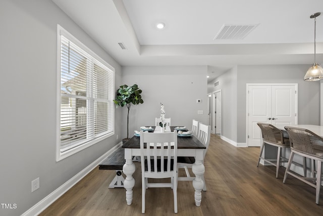 1727 Pinecliff Ct, Fuquay Varina, NC 27526 - dining space with wood finished floors and recessed lighting