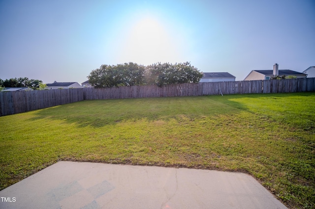 8021 Wesley Farm Dr, Raleigh, NC 27616 - view of yard with a patio