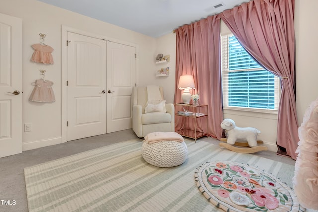 2310 Turning Pointe Way, Hillsborough, NC 27278 - sitting room featuring carpet flooring and baseboards
