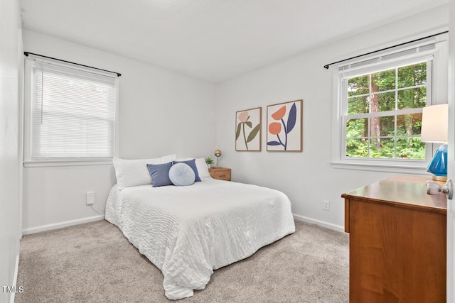 1207 Grant St, Durham, NC 27701 - bedroom with carpet flooring and baseboards