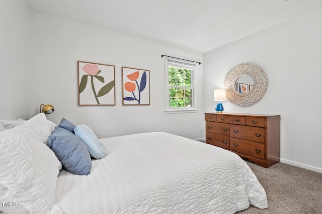 1207 Grant St, Durham, NC 27701 - carpeted bedroom with baseboards