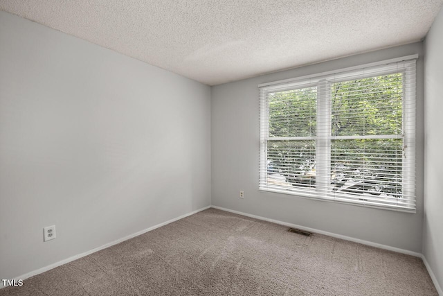 7731 Kingsberry Ct, Raleigh, NC 27615 - carpeted spare room featuring a textured ceiling and baseboards