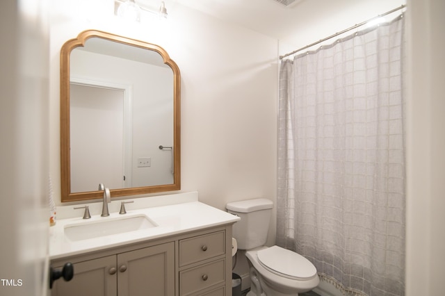 5012 Skidmore St, Raleigh, NC 27609 - bathroom with vanity and curtained shower