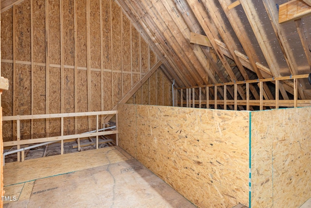 40 Yellowstone Ct, Youngsville, NC 27596 - view of unfinished attic
