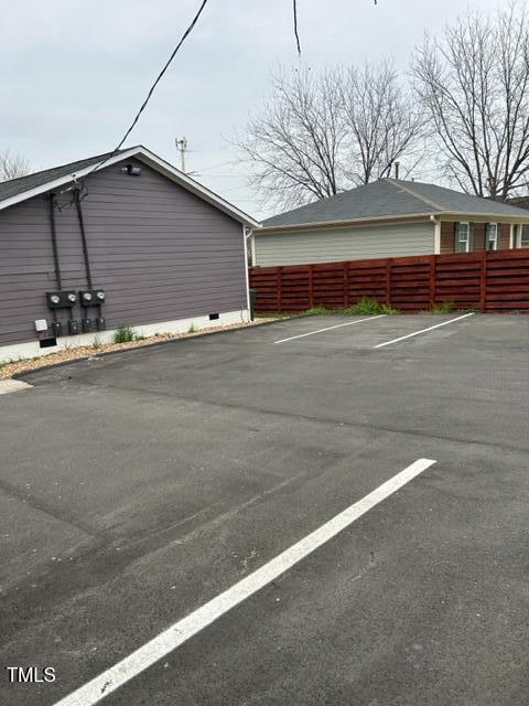 407 Bledsoe Ave, Raleigh, NC 27601 - view of uncovered parking lot