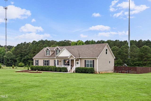 9300 Lake Wheeler Rd, Fuquay Varina, NC 27526 - view of front of house featuring a porch, crawl space, and a shingled roof