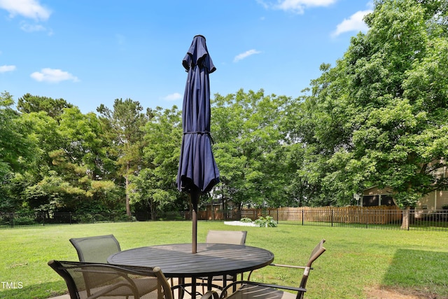 37 Meadow Oaks Cir, Smithfield, NC 27577 - view of patio with outdoor dining area