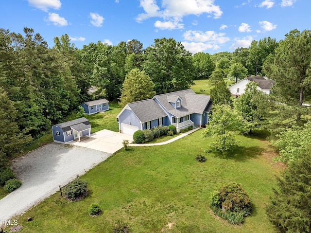 304 Foxcroft Dr, Timberlake, NC 27583 - view from above of property