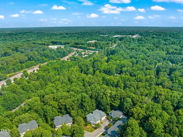 4831 Crestmore Rd Unit 202, Raleigh, NC 27612 - view of property location with a heavily wooded area