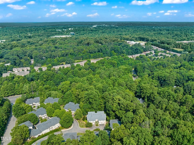 4831 Crestmore Rd Unit 202, Raleigh, NC 27612 - bird's eye view of a heavily wooded area