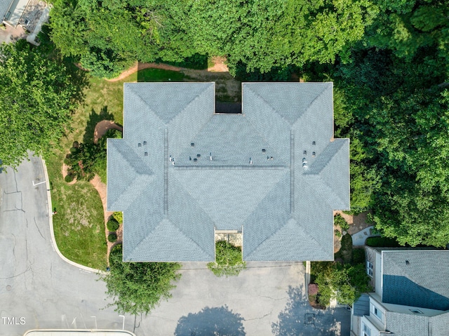 4831 Crestmore Rd Unit 202, Raleigh, NC 27612 - view from above of property