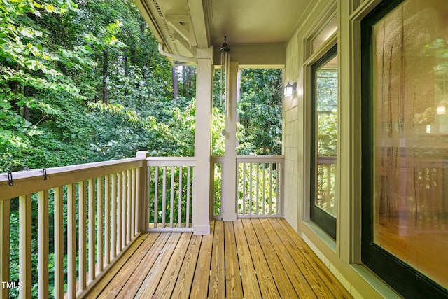 4831 Crestmore Rd Unit 202, Raleigh, NC 27612 - view of deck