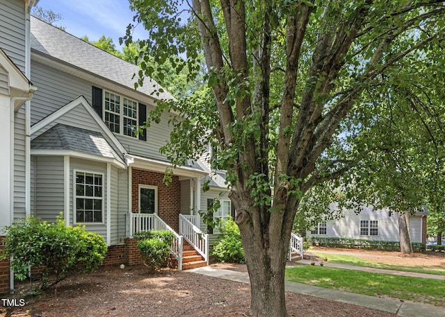 2623 Broad Oaks Pl, Raleigh, NC 27603 - view of front of home featuring a shingled roof