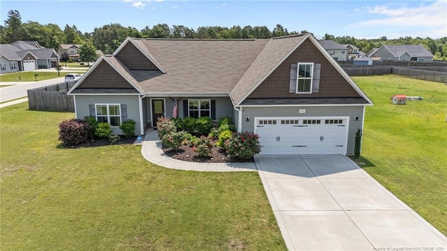 117 Titleist Ct, Raeford, NC 28376 - craftsman inspired home featuring driveway and a garage