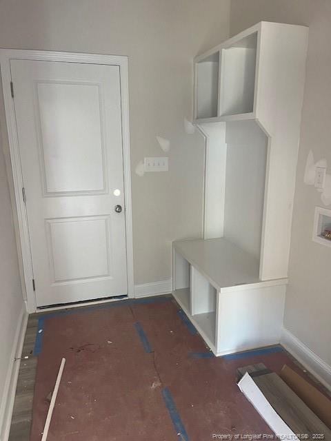 1036 Turlington Rd, Dunn, NC 28334 - mudroom featuring baseboards