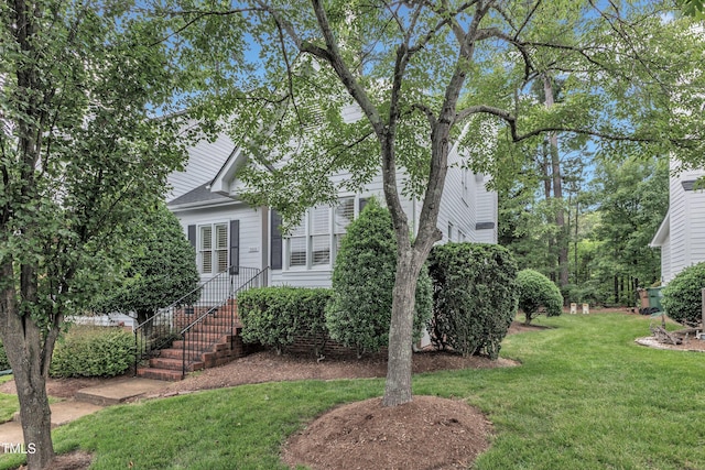 500 Center Pointe Dr, Cary, NC 27513 - view of front of property featuring a front yard