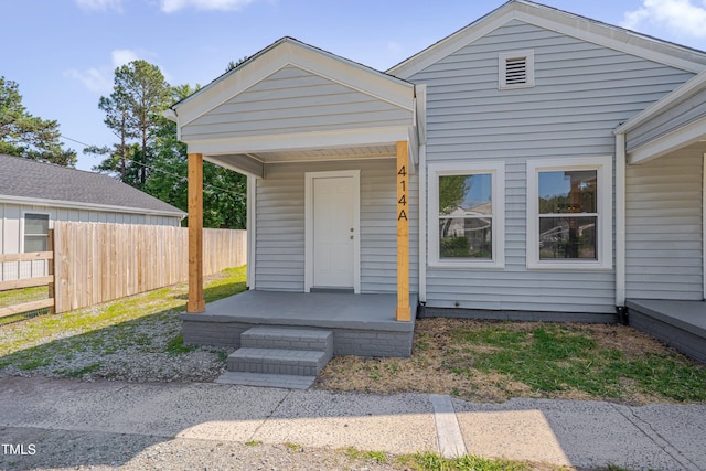 414 Craven St, Durham, NC 27704 - shotgun-style home featuring a porch