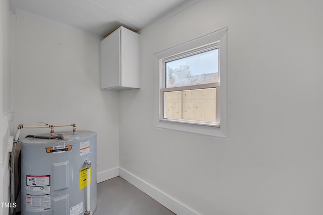 414 Craven St, Durham, NC 27704 - utility room with electric water heater