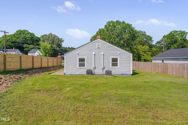 414 Craven St, Durham, NC 27704 - rear view of house with central AC