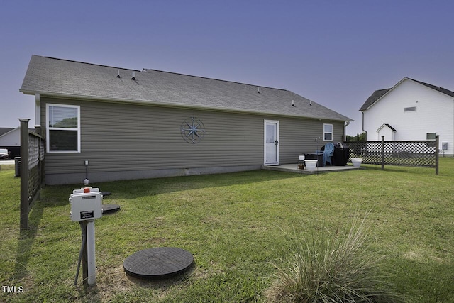 60 Falling Leaf Ln, Benson, NC 27504 - rear view of house featuring a patio