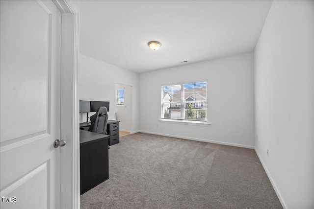 4508 Valley Crest Ln, Fuquay Varina, NC 27526 - unfurnished office featuring light colored carpet and baseboards