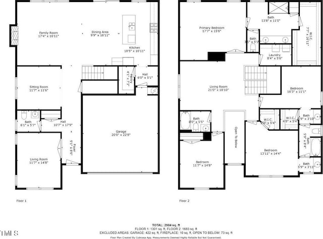 4508 Valley Crest Ln, Fuquay Varina, NC 27526 - home floor plan