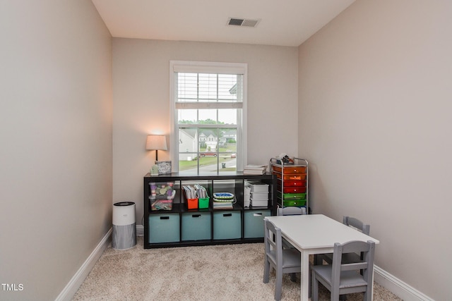 77 Redpine Ct, Clayton, NC 27520 - playroom with baseboards and carpet