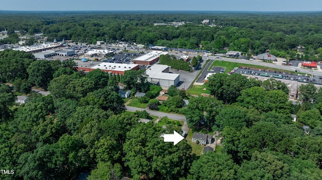 2719 Stratford Dr, Greensboro, NC 27408 - aerial view of property's location featuring a forest
