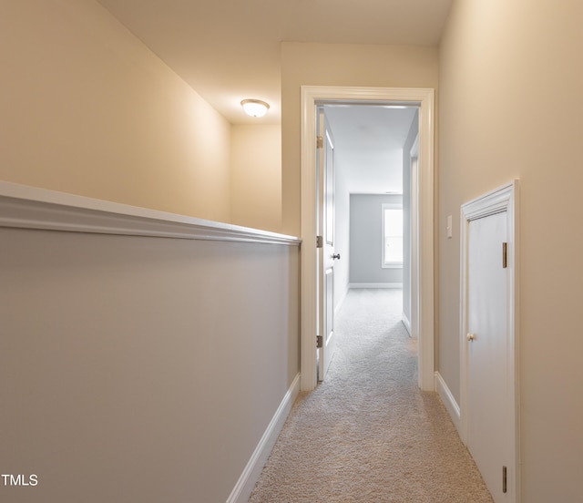 1217 Great Egret Way, Durham, NC 27713 - hall featuring carpet flooring and baseboards