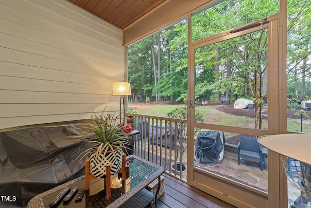 8132 Wheeler Woods Dr, Apex, NC 27539 - sunroom with plenty of natural light