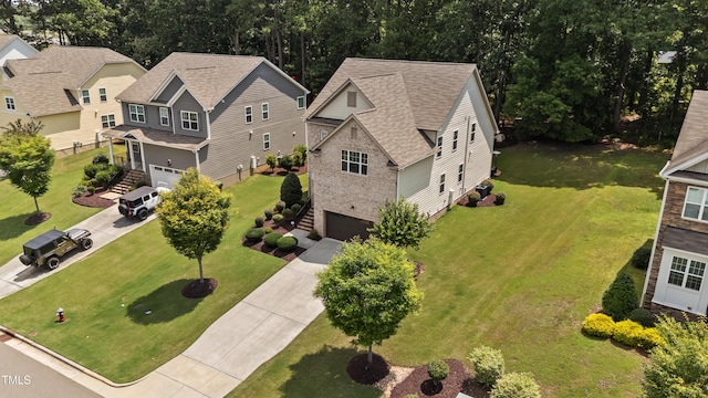 8132 Wheeler Woods Dr, Apex, NC 27539 - view from above of property