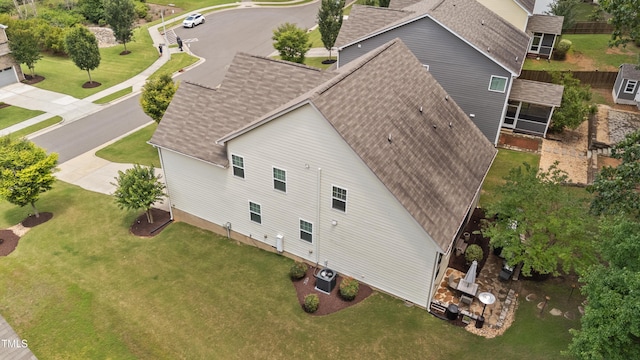 8132 Wheeler Woods Dr, Apex, NC 27539 - view from above of property