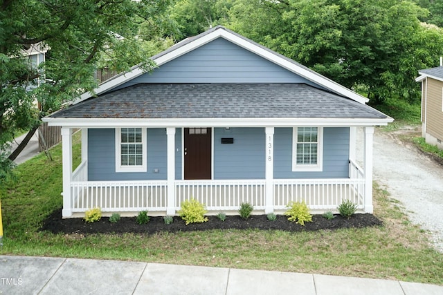 1318 N Alston Ave, Durham, NC 27701 - view of front of property featuring covered porch and a shingled roof