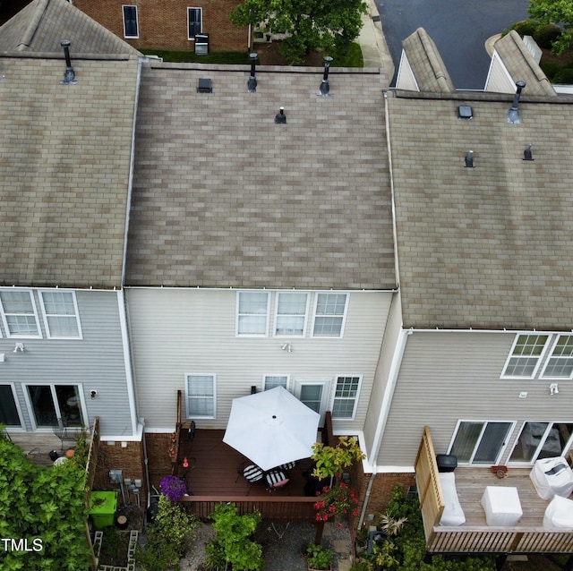 5505 Heather Garden Way, Raleigh, NC 27613 - aerial view of property and surrounding area