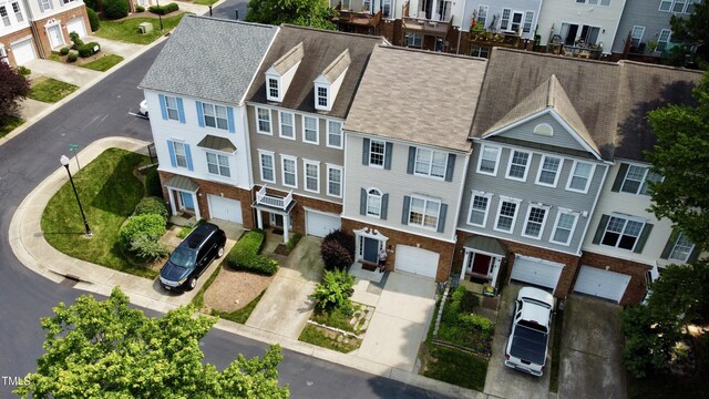 5505 Heather Garden Way, Raleigh, NC 27613 - aerial view of residential area