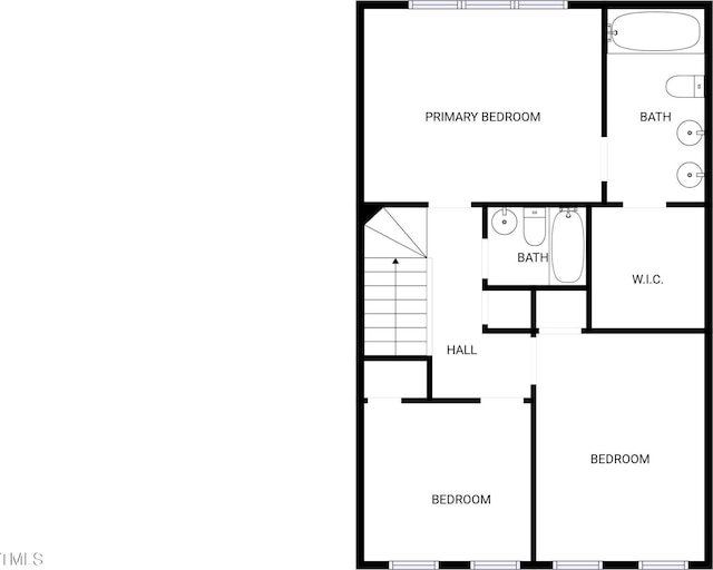 5505 Heather Garden Way, Raleigh, NC 27613 - view of room layout
