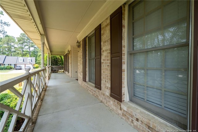 1608 Piney Creek Pl, Fayetteville, NC 28304 - view of covered porch