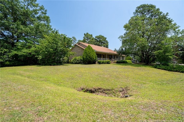 1608 Piney Creek Pl, Fayetteville, NC 28304 - view of grassy yard