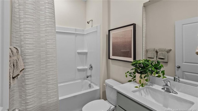 233 Hartfield Ave, Raeford, NC 28376 - full bath with vanity, tub / shower combination, and toilet