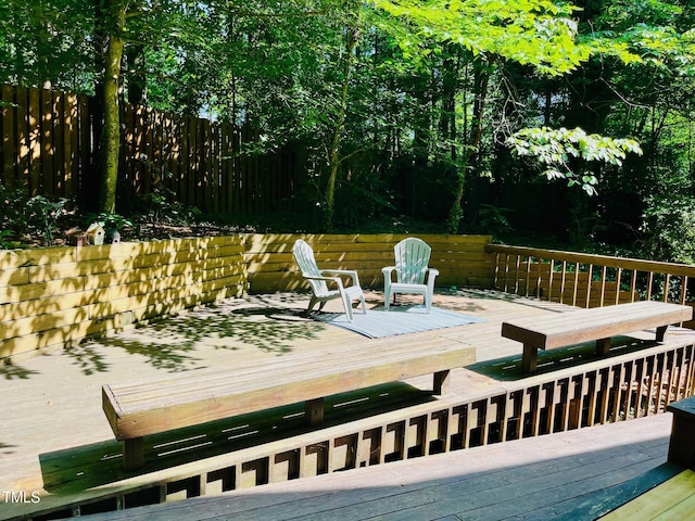1512 Cumberland Rd, Chapel Hill, NC 27514 - view of deck