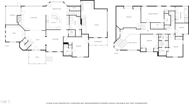 1512 Cumberland Rd, Chapel Hill, NC 27514 - home floor plan