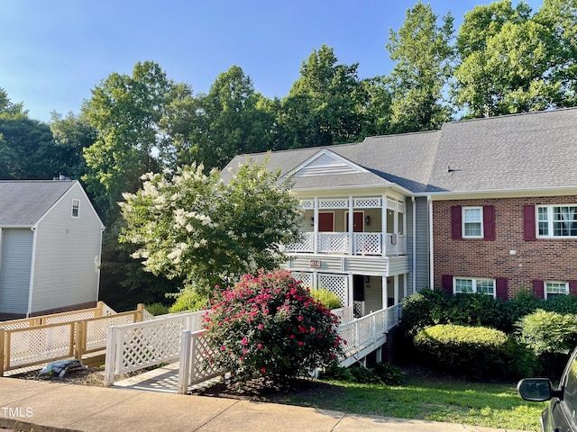 411 Gooseneck Dr Unit A1, Cary, NC 27513 - view of front of house