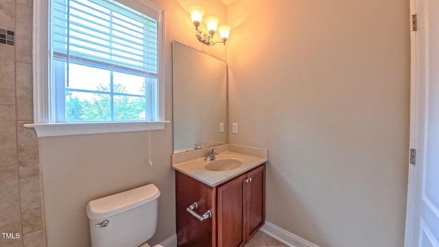 3408 Mount Pisgah Way, Cary, NC 27519 - bathroom with toilet and vanity