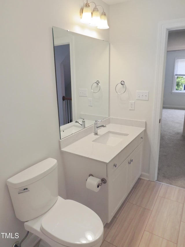 137 Wintermist Dr, Cary, NC 27513 - bathroom featuring toilet and vanity