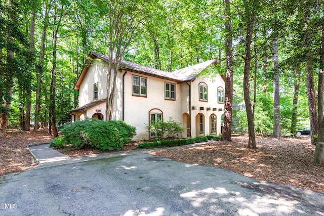 1809-1811 Quail Ridge Rd, Raleigh, NC 27609 - view of front of property with stucco siding
