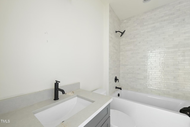 1229 Dixie Trl, Raleigh, NC 27607 - full bathroom featuring vanity and shower / washtub combination