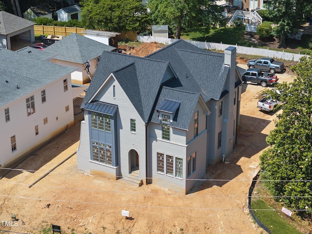 1229 Dixie Trl, Raleigh, NC 27607 - aerial view of property and surrounding area