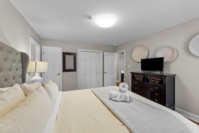 5412 Farley Dr, Raleigh, NC 27609 - bedroom featuring baseboards and a closet